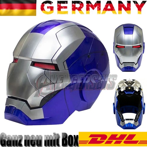 Autoking iron man helm mk5 - iron,