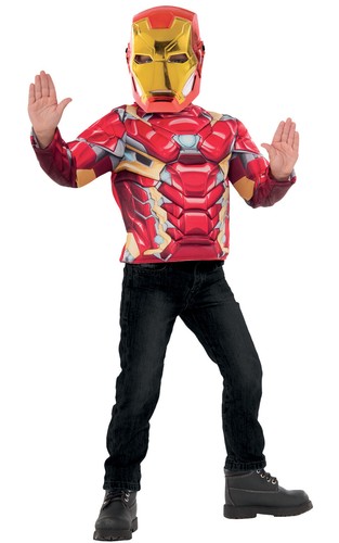 Iron man maske - man, shirt