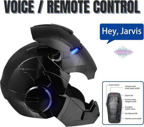 Iron man full black mk5 - man, helm