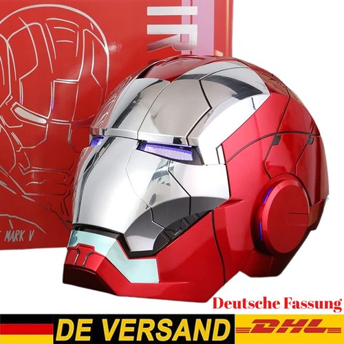 Autoking iron man mk5 helm - iron, 1:1