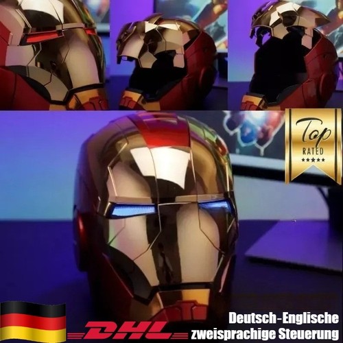 Iron man helm mk5 gold - 1:1,