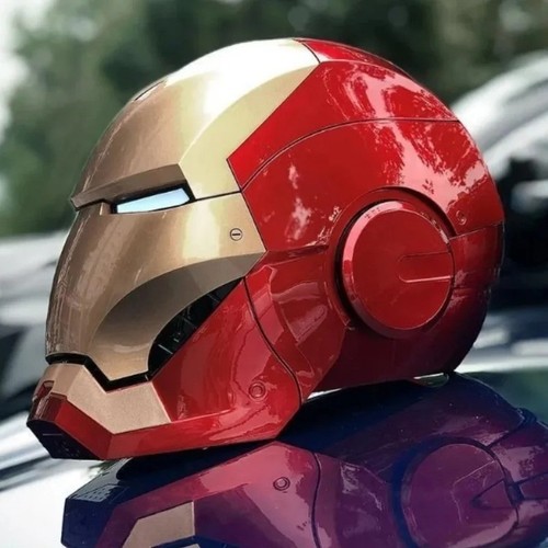 Iron man cosplay helm - iron,