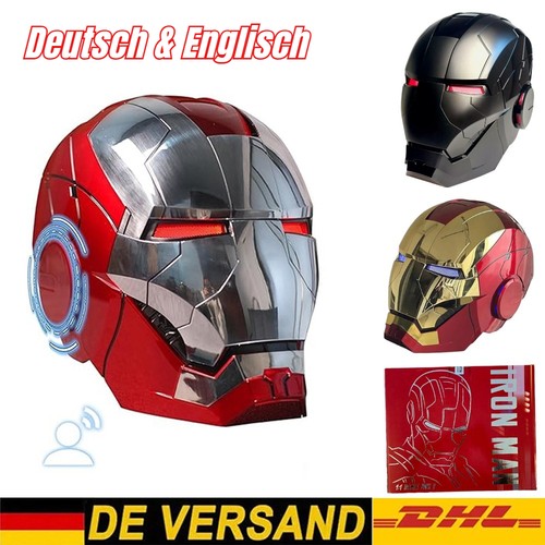 Autoking iron man mk5 helm - man, 1:1