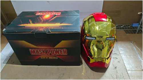 Iron man helm mk5 - iron,