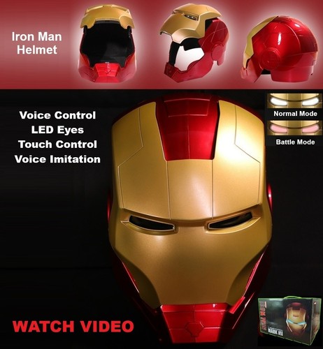Iron man helm maske - man,